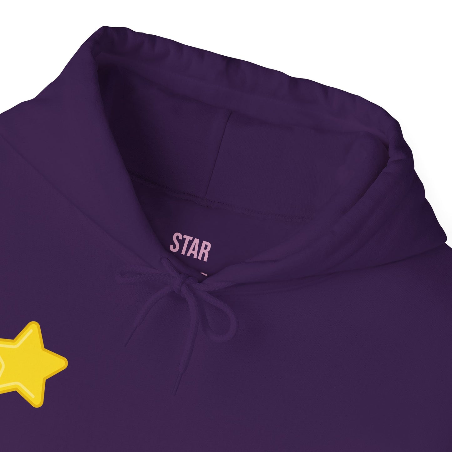 Starwave Apparel Hoodie — Yellow Star Graphic Pullover